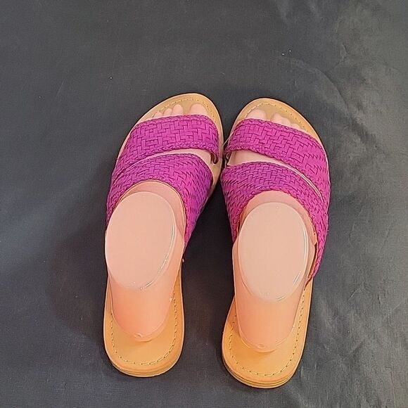 NEW CARLOS BY CARLOS SANTANA WOMEN'S HOLLY FABRIC SLIDE SANDAL - Picture 6 of 16